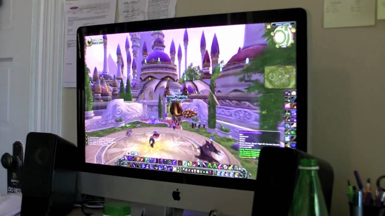 best setting for wow on new i mac 2015